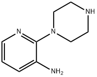3-Pyridinamine,2-(1-piperazinyl)-(9CI) 구조식 이미지