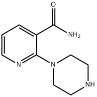 2-피페라진-1-일니코틴아미드 구조식 이미지