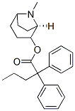 [(1R)-8-methyl-8-azabicyclo[3.2.1]oct-2-yl] 2,2-diphenylpentanoate 구조식 이미지