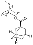 [1R,5S,(+)]-트로판-2α-일=1-아다만탄카르복실레이트 구조식 이미지