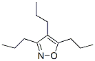 Isoxazole,  3,4,5-tripropyl- Structure