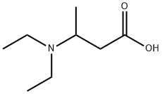 3-(diethylamino)butanoic acid Structure