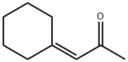 Methyl(cyclohexylidenemethyl) ketone Structure