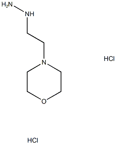 4-(2-Hydrazinylethyl)morpholine dihydrochloride 구조식 이미지