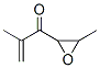 2-Propen-1-one,  2-methyl-1-(3-methyl-2-oxiranyl)- 구조식 이미지