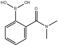 2-(N,N-DIMETHYLAMINOCARBONYL)BENZENEBORONIC ACID Structure