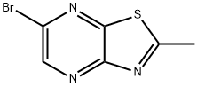 6-Bromo-2-methylthiazolo[5,4-b]pyrazine Structure