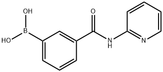 3-(2-PyridylcarbaMoyl)benzeneboronic acid Structure