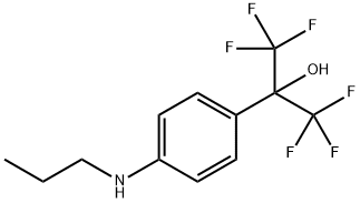 1,1,1,3,3,3-HEXAFLUORO-2-((4-PROPYLAMINO)PHENYL)PROPAN-2-OL Structure