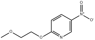 2-(2-methoxy-ethoxy)-5-nitro-pyridine 구조식 이미지