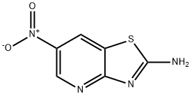 6-니트로티아졸로[4,5-b]피리딘-2-아민 구조식 이미지
