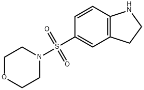 5-(MORPHOLIN-4-YLSULFONYL)INDOLINE Structure