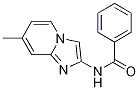 BenzaMide, N-(7-MethyliMidazo[1,2-a]pyridin-2-yl)- 구조식 이미지