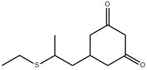 5-(2-ETHYLTHIO PROPYL)-1,3-CYCLOHEXANEDIONE Structure