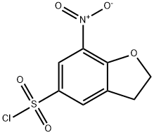 2,3-Dihydro-7-nitrobenzo[b]furan-5-sulphonyl chloride Structure