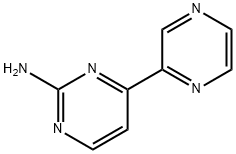 4-(2-PYRAZINYL)-2-PYRIMIDINAMINE Structure