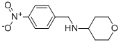 TETRAHYDRO-N-[(4-NITROPHENYL)METHYL]-2H-PYRAN-4-AMINE Structure