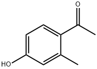4'-HYDROXY-2'-METHYLACETOPHENONE Structure