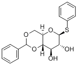PHENYL 4,6-O-BENZYLIDENE-1-THIO-BETA-D-GLUCOPYRANOSIDE 구조식 이미지