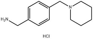 4-(1-Piperidinylmethyl)-benzenemethanaminedihydrochloride Structure