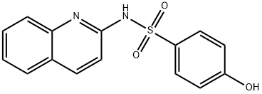 N-(2-Quinolyl)-1-phenol-4-sulfonamide Structure