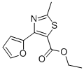 4-(2-FURANYL)-2-METHYL-5-THIAZOLECARBOXYLIC ACID ETHYL ESTER Structure