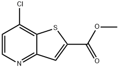methyl 7-chlorothieno[3,2-b]pyridine-2-carboxylate Structure