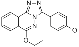 1,2,4-Triazolo(3,4-a)phthalazine, 6-ethoxy-3-(4-methoxyphenyl)- 구조식 이미지