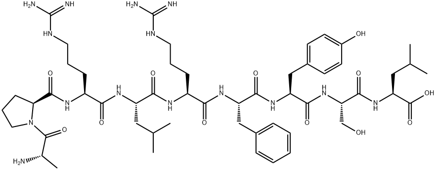 ALPHA-BAG CELL PEPTIDE (1-9) Structure