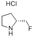 (2R)-2-FLUOROMETHYLPYRROLIDINE HYDROCHLORIDE Structure