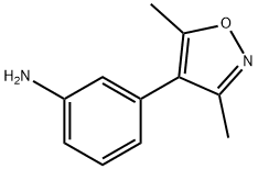 3-(3,5-Dimethyl-isoxazol-4-yl)-phenylamine 구조식 이미지