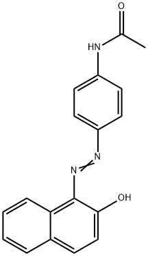 1-(4'-acetamidophenylazo)-2-naphthol Structure