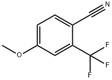 4-메톡시-2-(트리플루오로로메틸)벤조니트릴 구조식 이미지