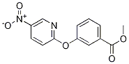 methyl 3-[(5-nitropyridin-2-yl)oxy]benzoate 구조식 이미지