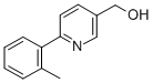 (6-O-TOLYLPYRIDIN-3-YL)METHANOL Structure