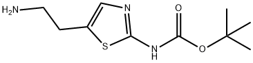 875798-81-5 Carbamic  acid,  N-[5-(2-aminoethyl)-2-thiazolyl]-,  1,1-dimethylethyl  ester
