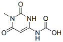 카르밤산,(1,2,3,6-테트라히드로-1-메틸-2,6-디옥소-4-피리미디닐)-(9CI) 구조식 이미지