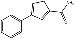 Cyclopentadienecarboxamide,  3-phenyl-  (7CI) Structure