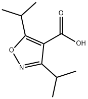 4-이속사졸카르복실산,3,5-디이소프로필-(7CI) 구조식 이미지