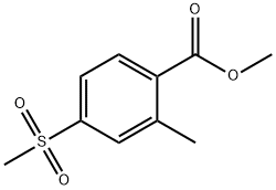 Methyl 2-Methyl-4-(methylsulfonyl)benzoate Structure