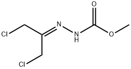 1,3-DICHLOROACETONE METHOXYCARBONYLHYDRAZONE Structure