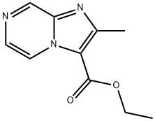 ETHYL N-6-PYRIDINO-IMIDAZOLE-2-METHYL-3-CARBOXYLATE Structure
