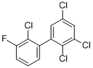 3-FLUORO-2,2',3',5'-TETRACHLOROBIPHENYL Structure