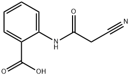 Benzoic acid, 2-[(cyanoacetyl)amino]- (9CI) 구조식 이미지