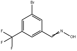 3-Bromo-5-(trifluoromethyl)benzaldehyde oxime Structure