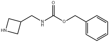 CARBAMIC ACID, (3-AZETIDINYLMETHYL)-, BENZYL ESTER (9CI) Structure