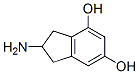 2-amino-4,6-dihydroxyindan Structure
