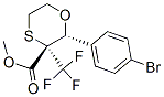 (2R,3S)-METHYL 2-(4-BROMOPHENYL)-3-(TRIFLUOROMETHYL)-1,4-OXATHIANE-3-CARBOXYLATE 구조식 이미지