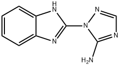 1H-1,2,4-Triazol-5-amine,1-(1H-benzimidazol-2-yl)-(9CI) 구조식 이미지