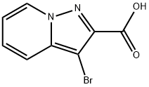 876379-77-0 3-bromoH-pyrazolo[1,5-a]pyridine-2-carboxylic acid